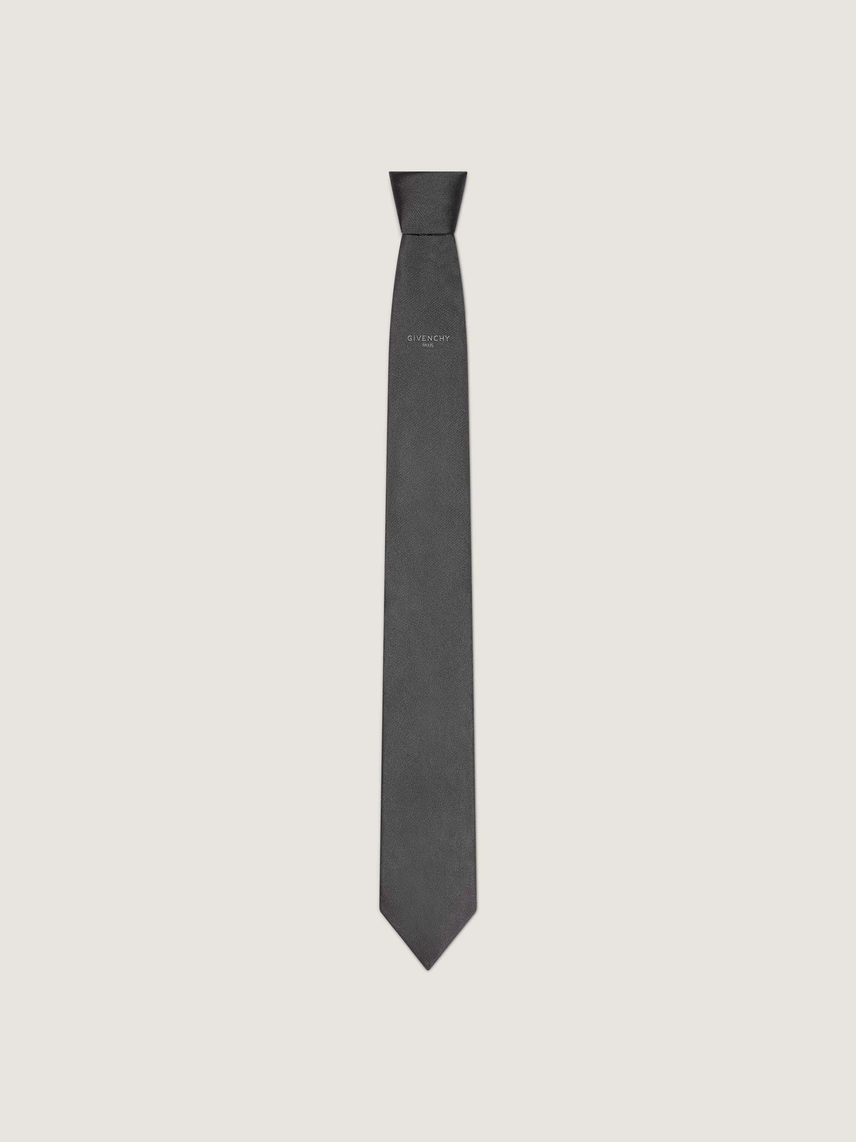 GIVENCHY Paris tie in silk jacquard
